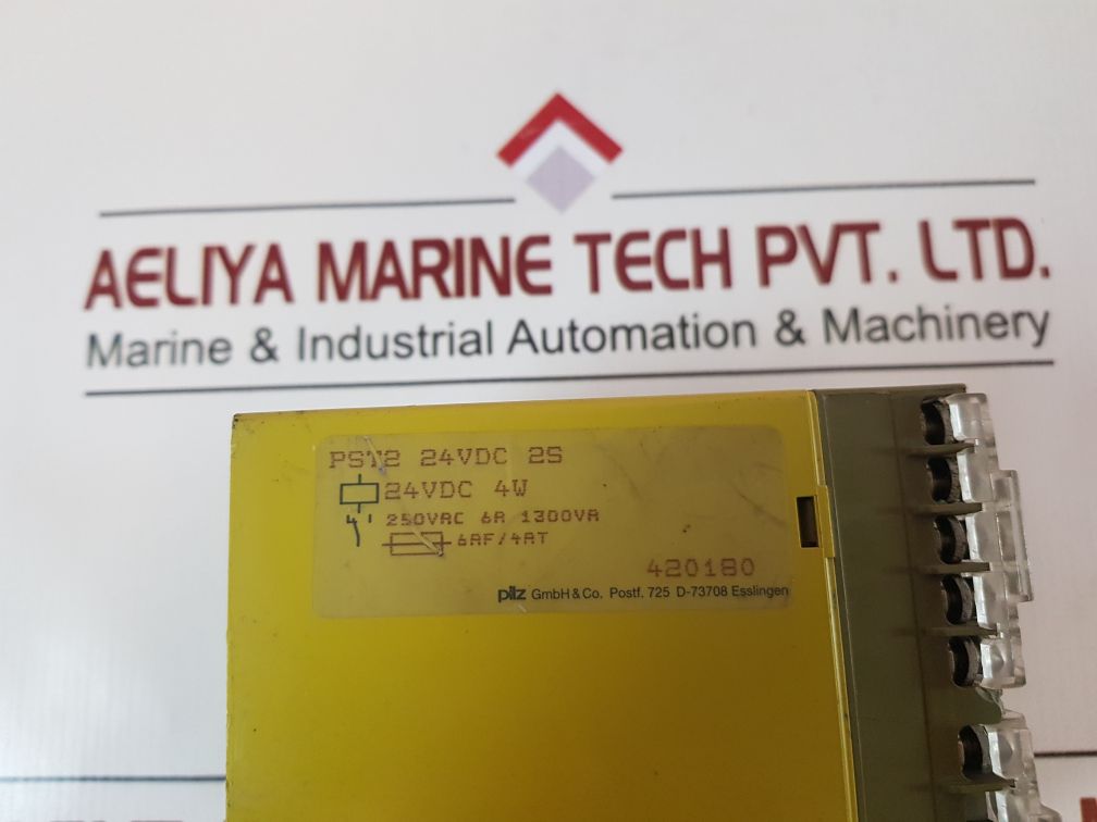 Pilz Pst2 24 Vdc 2S Safety Relay 420180