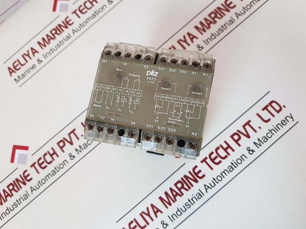 Pilz Pst2 24 Vdc 2S Safety Relay 420180
