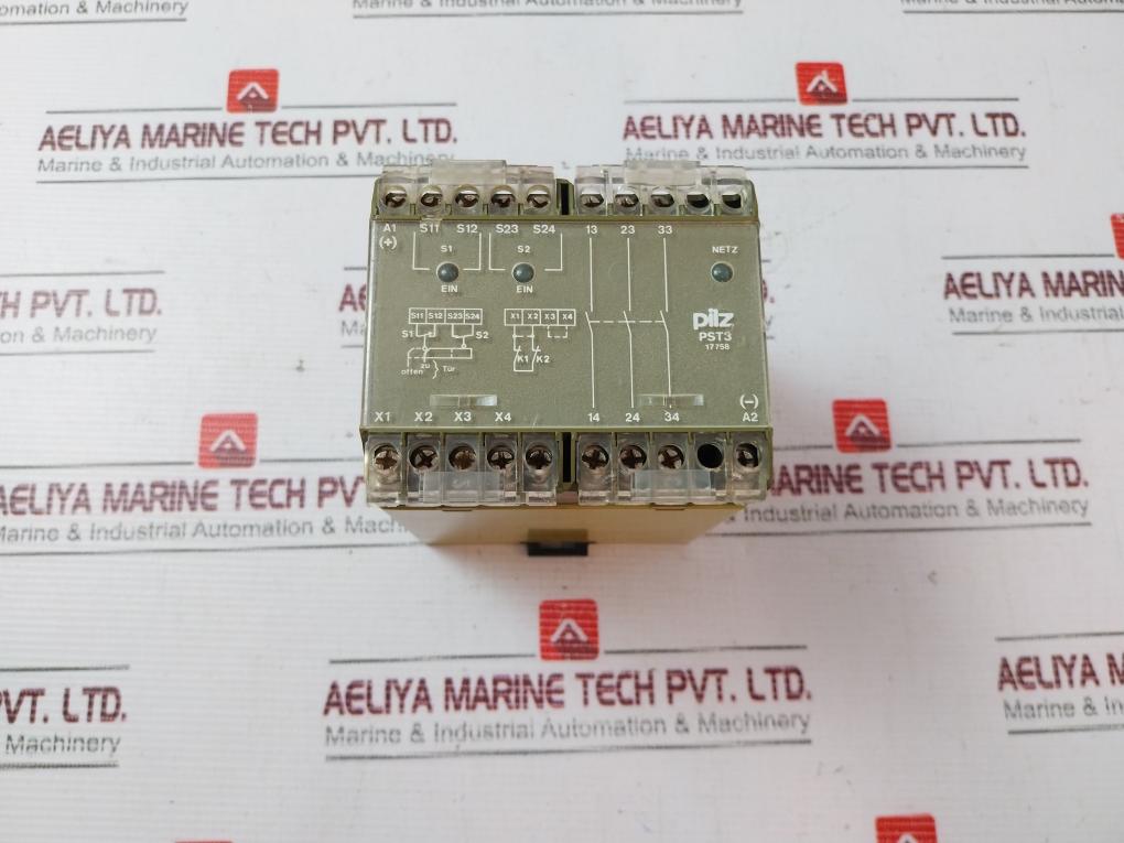 Pilz Pst3 24Vdc 3S Safety Relay