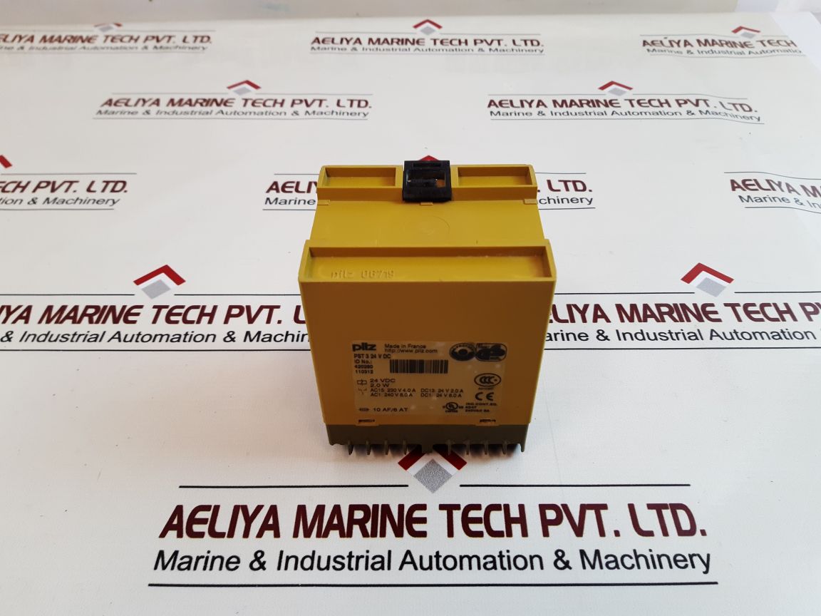 Pilz Pst 3 Safety Relay 24Vdc
