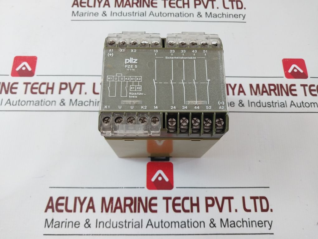 Pilz Pze/5 24Vdc 4S 1O