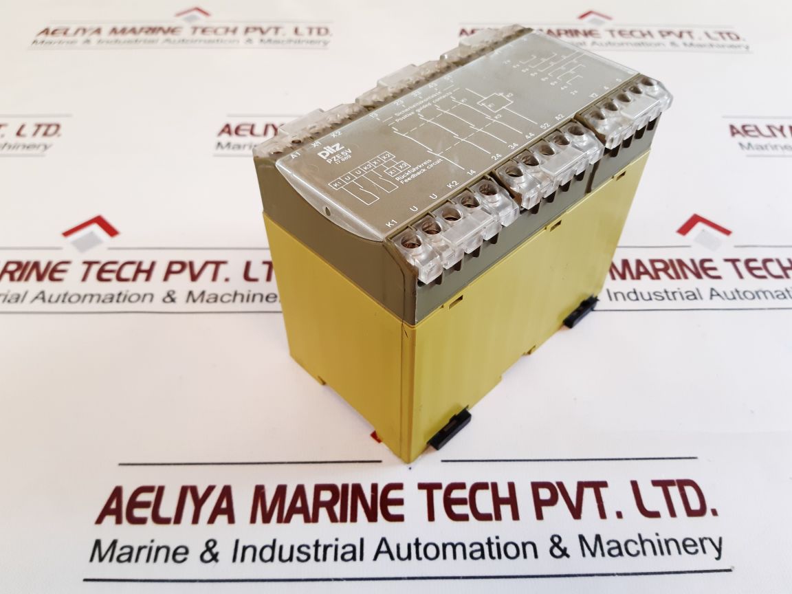 Pilz Pze5V 2-8Sec 24Vdc 4S 1O Safety Relay 24Vdc 3.5W