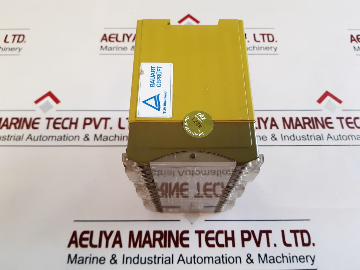 Pilz Pze5V 2-8Sec 24Vdc 4S 1O Safety Relay 24Vdc 3.5W