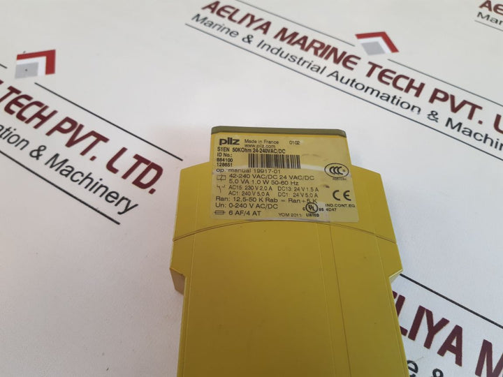 Pilz S1En 50Kohm 24-240VacDc Safety Relay
