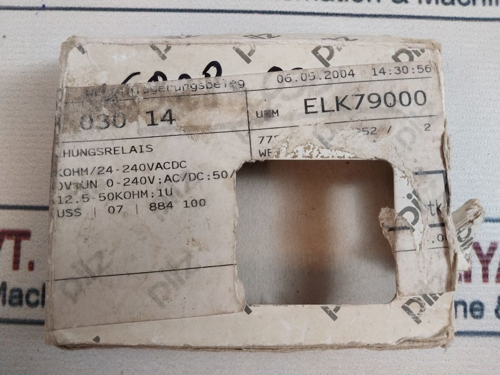 Pilz S1En Safety Relay