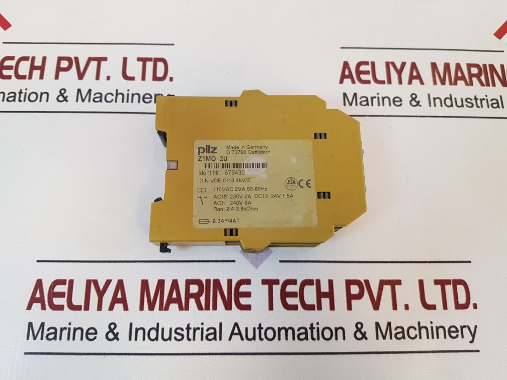 Pilz Z1Mo 2U Safety Relay