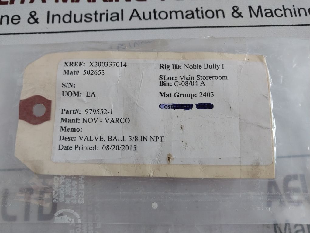Pister Pn 500 Dn10 Ball Valve