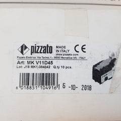 Pizzato mk v11d45 microswitch