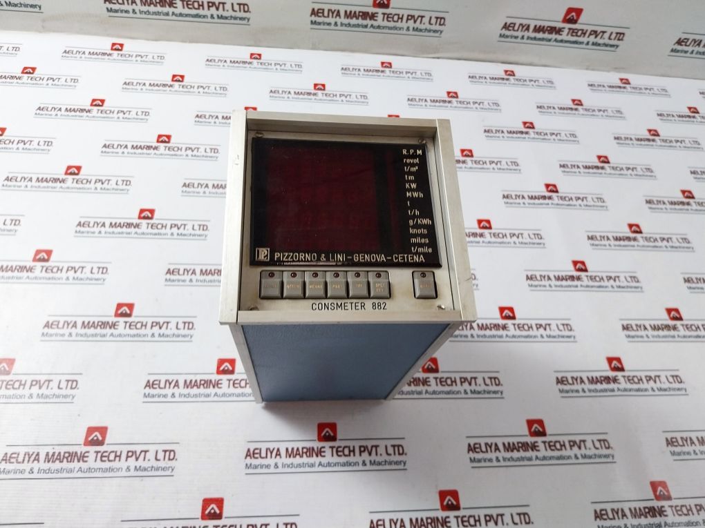 Pizzorno & Lini Consmeter 882 Measurement System For Consumption
