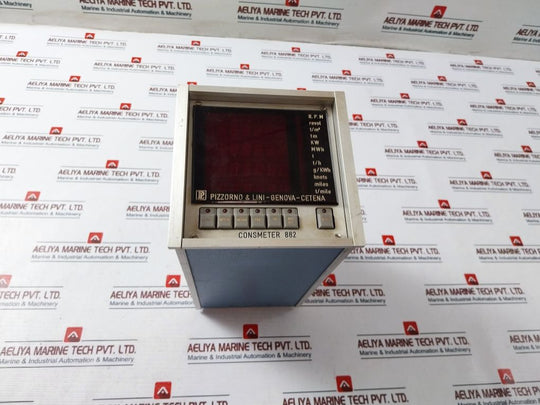 Pizzorno & Lini Consmeter 882 Measurement System For Consumption