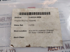 Pj2155 Program Stop Sub Assembly