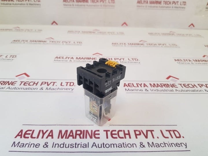Pla Mpc-3C-110D-5A-l Plugging Relay With Base