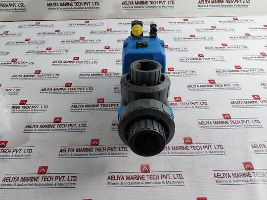 Plast-o-matic Tebva51150Vt-pv Electric Actuated Ball Valve 85-240Vac