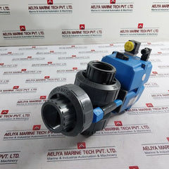 Plast-o-matic Tebva51150Vt-pv Electric Actuated Ball Valve 85-240Vac