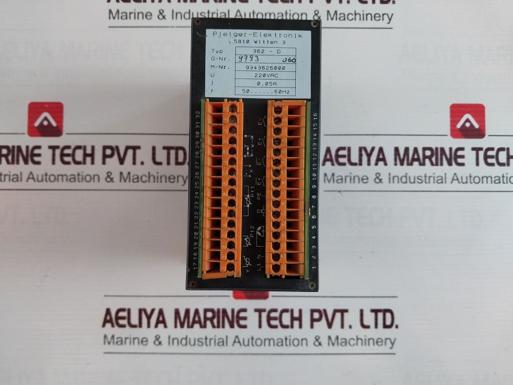 Pleiger-elektronik 5810 Witten 3 Controller 362-d