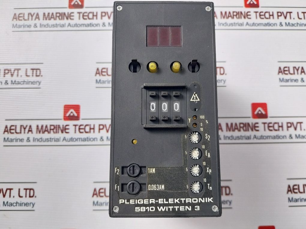 Pleiger 5810 Witten 3 362-d Controller 220V Ac