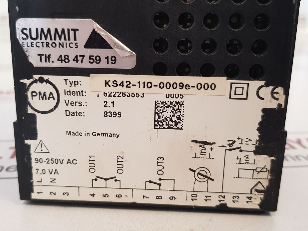 Pma Ks42-110-0009E-000 Temperature Controller 90-250V Ac