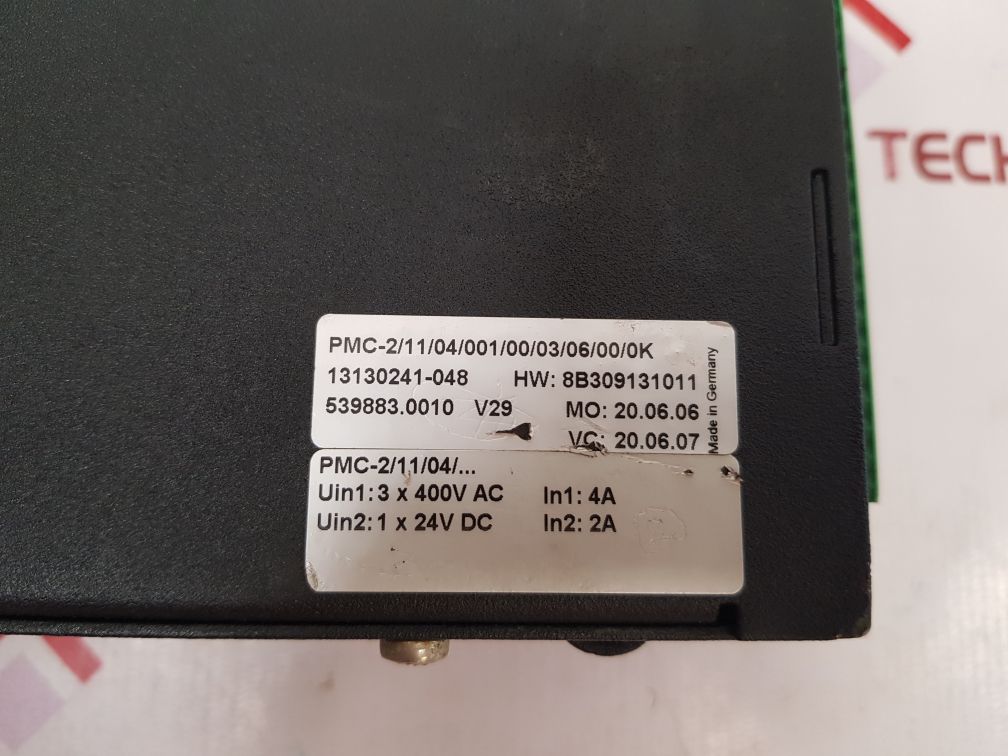 Pmc-2/11/04/001/00/03/06/00/0k servo controller