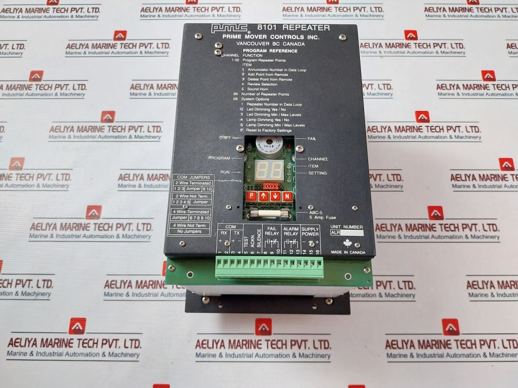 Pmc 8101-1011 Alarm Annunciator Control Panel