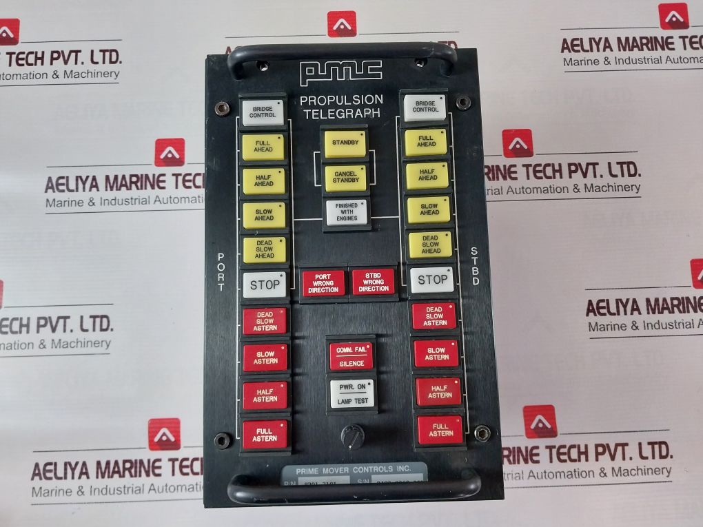 Pmc Prime Mover Controls 8201-2101 Propulsion Telegraph
