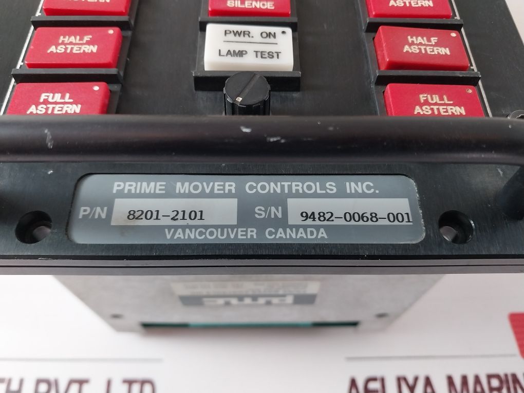 Pmc Prime Mover Controls 8201-2101 Propulsion Telegraph