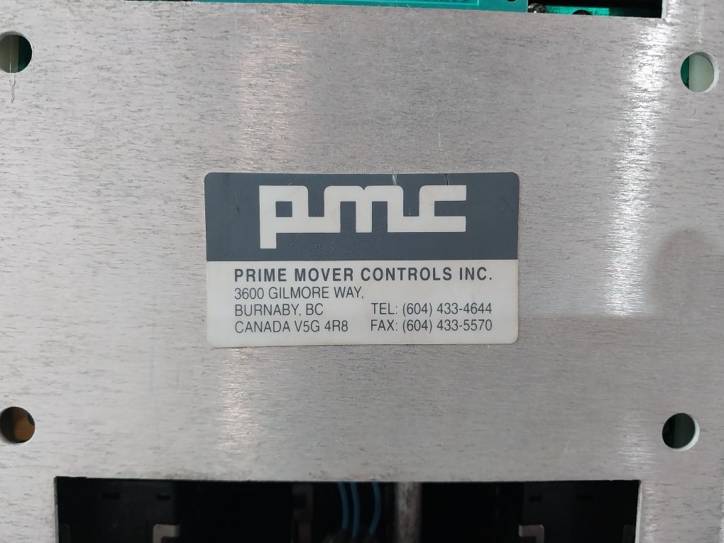Pmc Prime Mover Controls 8201-2101 Propulsion Telegraph