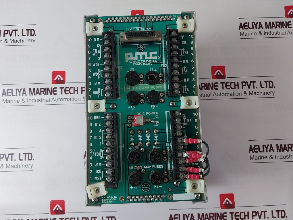 Pmc Prime Mover Controls 8201-2101 Propulsion Telegraph