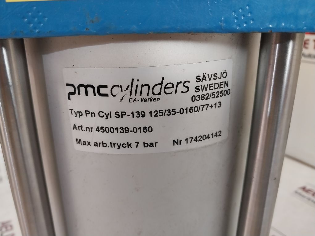 Pmc Cylinders 125/35-0160/77+13 Pneumatic Cylinder