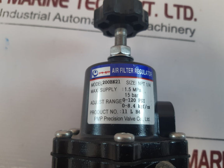 Pmp Precision 200Bn21 Air Filter Regulator 0-120 Psi
