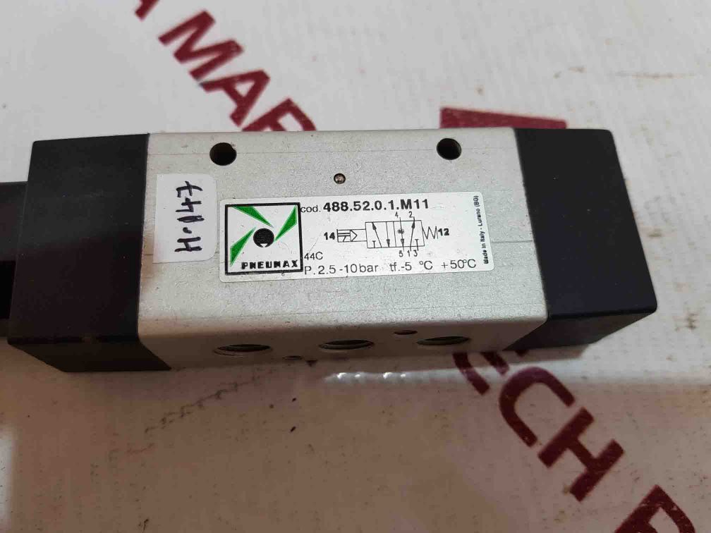 Pneumax 488.52.0.1.M11 Solenoid Valve Free Shipping By Express