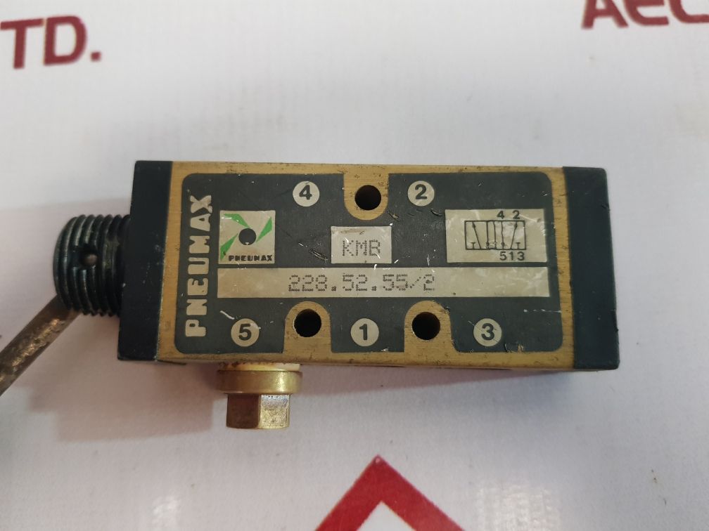 Pneumax Kmb 228.52.55/2 Hand Lever Valve