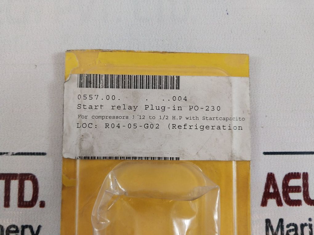 Lot Of 4X Po-230 Start Relay Plug-in