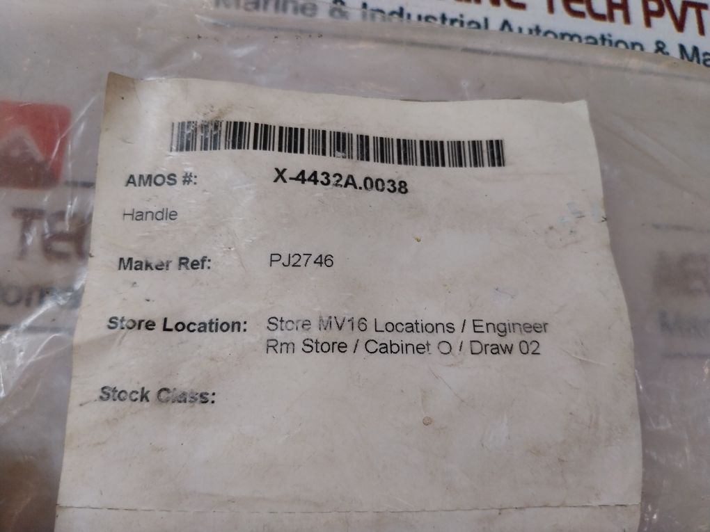 Polarmarine Pj2746 Handle 2746