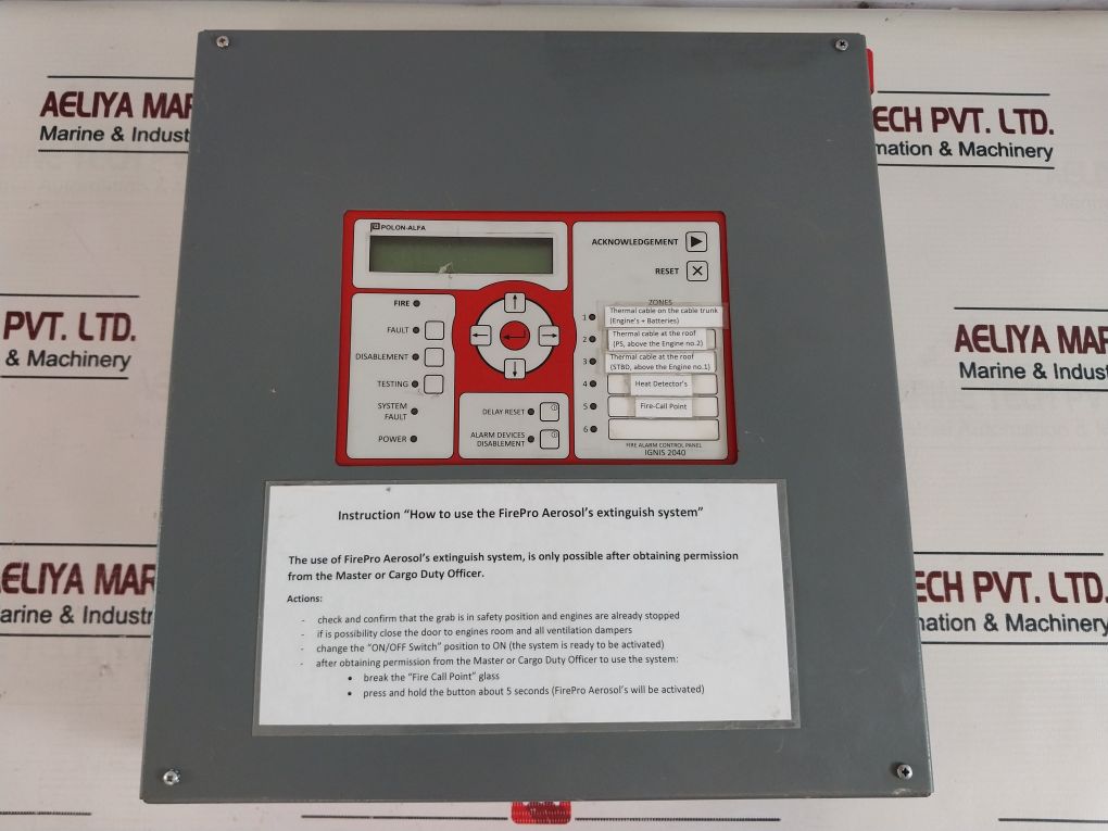 Polon-alfa Ignis-2040 Fire Alarm Control Panel