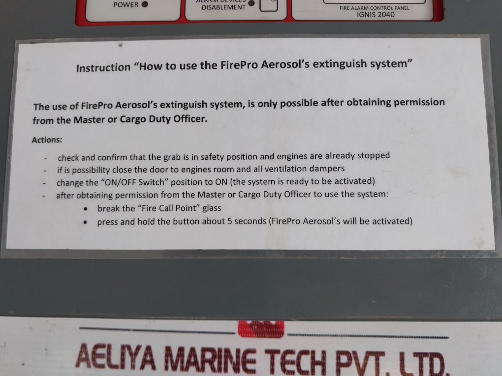 Polon-alfa Ignis-2040 Fire Alarm Control Panel