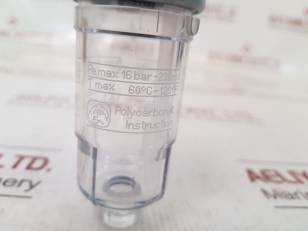 Polycarbonat Pe Max 16Bar – 230 Psi Pressure Regulator