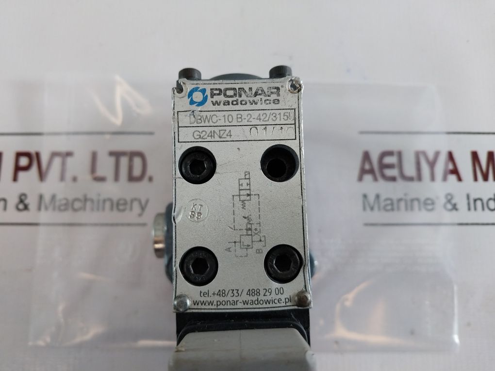 Ponar Wadowice Dbwc-10Nb-2-42/315U Pressure Relief Valve 24Vdc 26W 