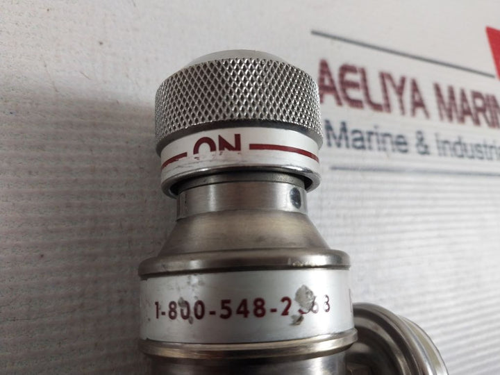 Porta Gas 1-800-548-2268 Valve Regulator 0-1800 Psi