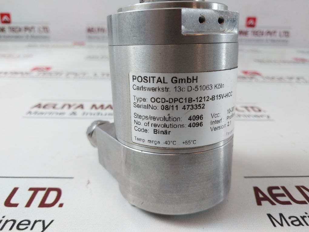 Posital Ocd-dpc1B-1212-b15V-hcc Profibus Rotary Encoder Free Shipping