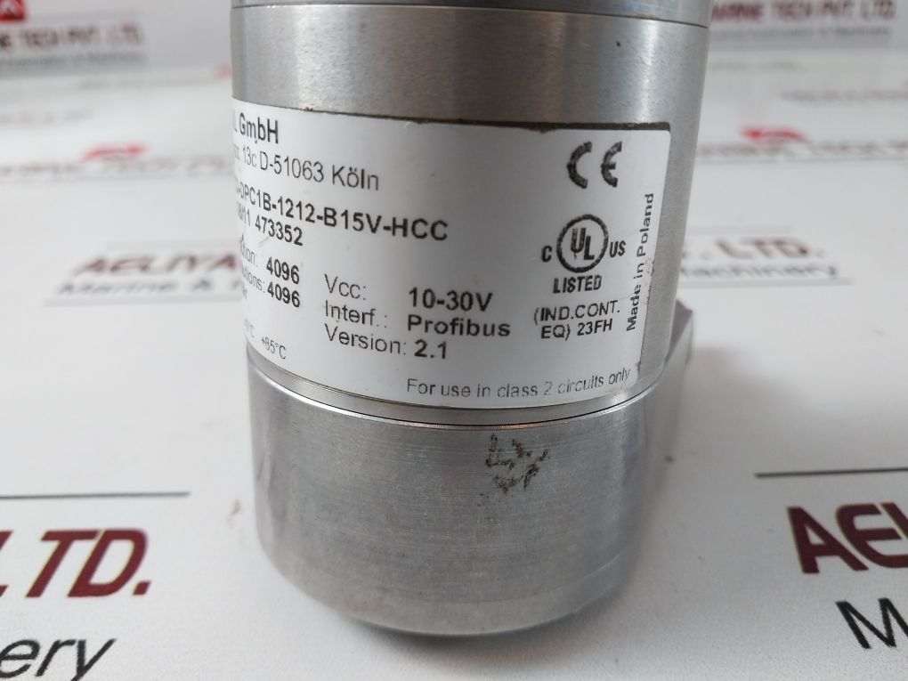 Posital Ocd-dpc1B-1212-b15V-hcc Profibus Rotary Encoder Free Shipping