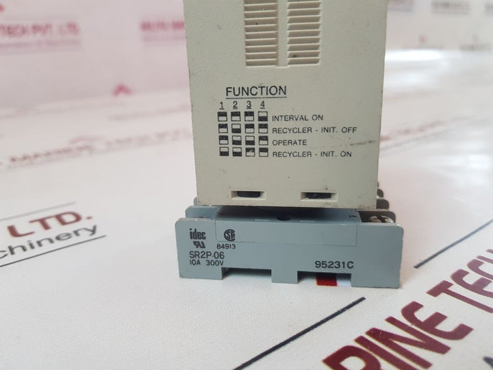Potter & Brumfield Cns-35-72 Programmable Time Delay With Sr2P-06 Base
