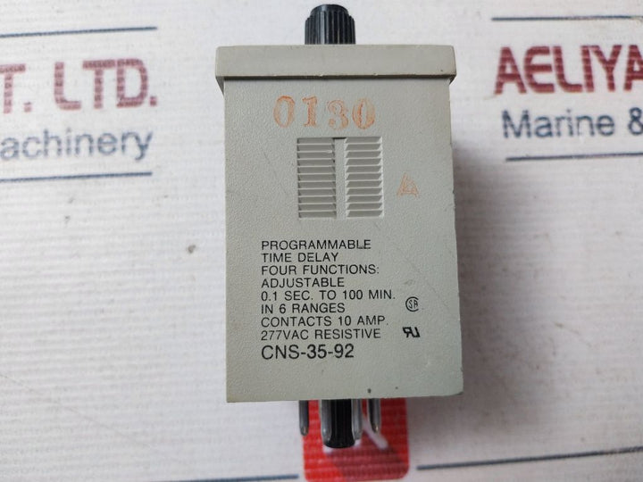 Potter & Brumfield Cns-35-92 Programmable Time Delay