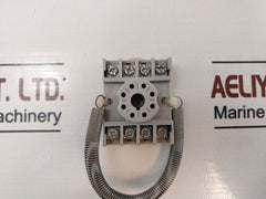 Potter & Brumfield Csj-38-70010 Adjustable Ac Voltage Sensor Relay With Base