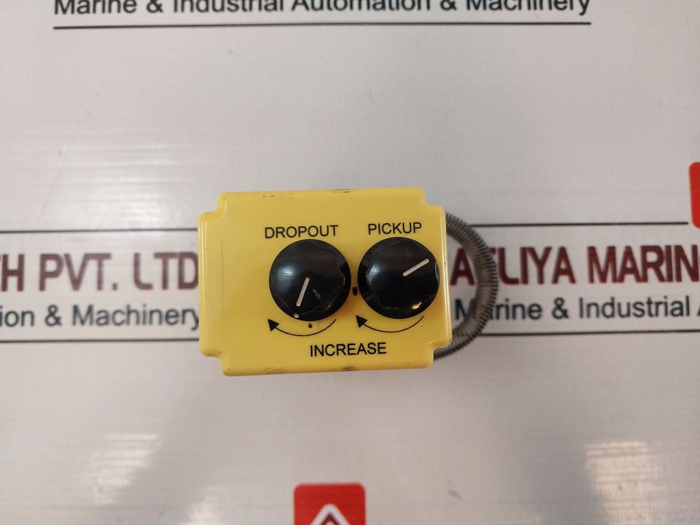 Potter & Brumfield Csj-38-70010 Adjustable Ac Voltage Sensor Relay With Base