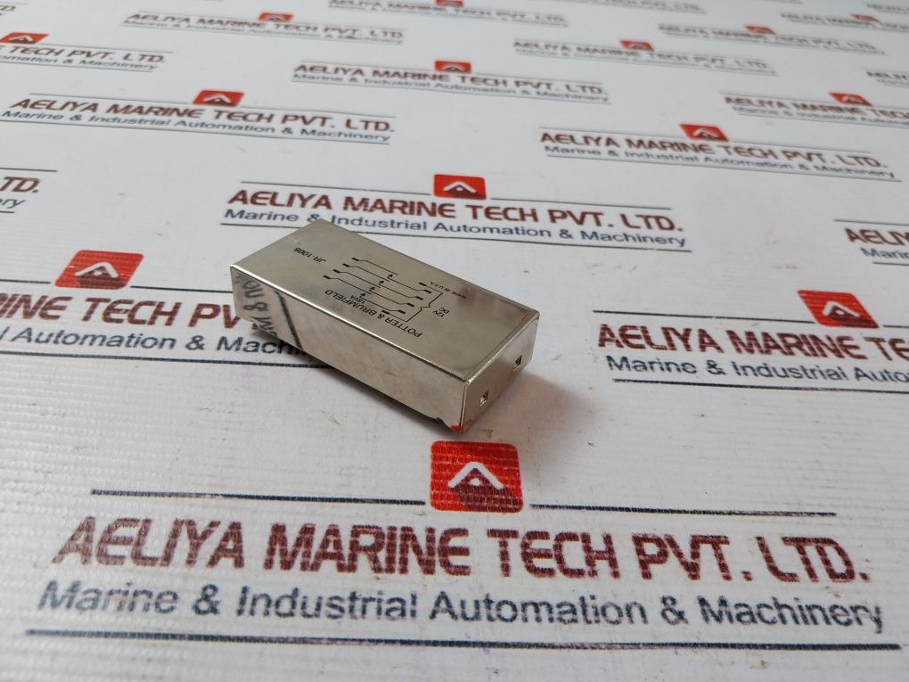 Potter & Brumfield Jr-1008 Control Relay 12Vdc 4Xno 10 Pin