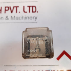 Potter & Brumfield Krpa-11Dg-110 Power Relay
