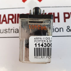 Potter & Brumfield Krpa-11Dg-110 Power Relay
