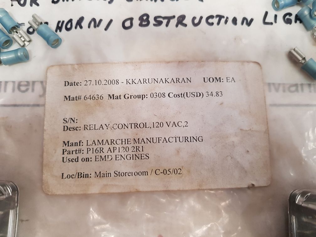 Potter & Brumfield Kup-11Aa5-120 Relay 8Pin