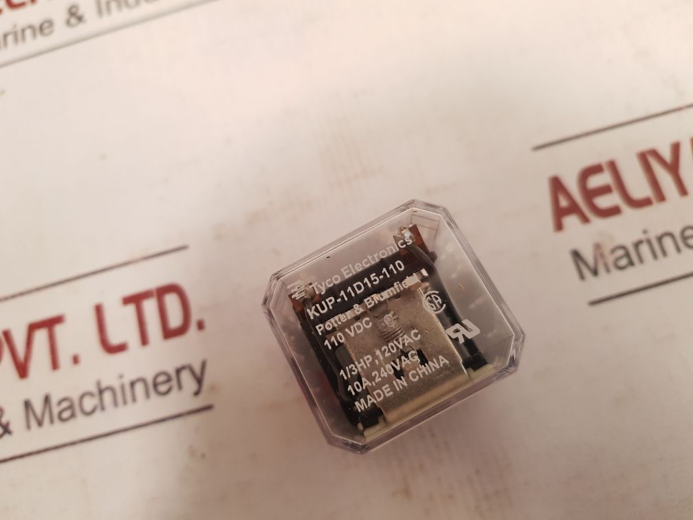 Potter & Brumfield Kup-11D15-110 Relay 110V Dc