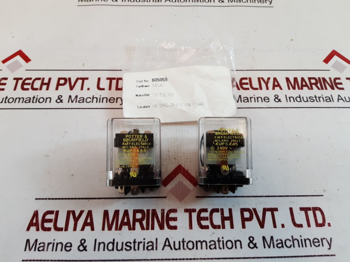 Potter & brumfield kup5aa5 relay

